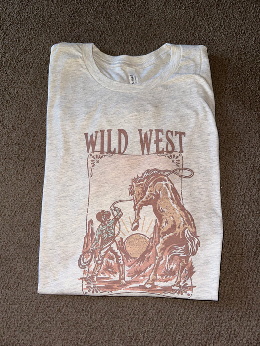 Wild west cowboy tee