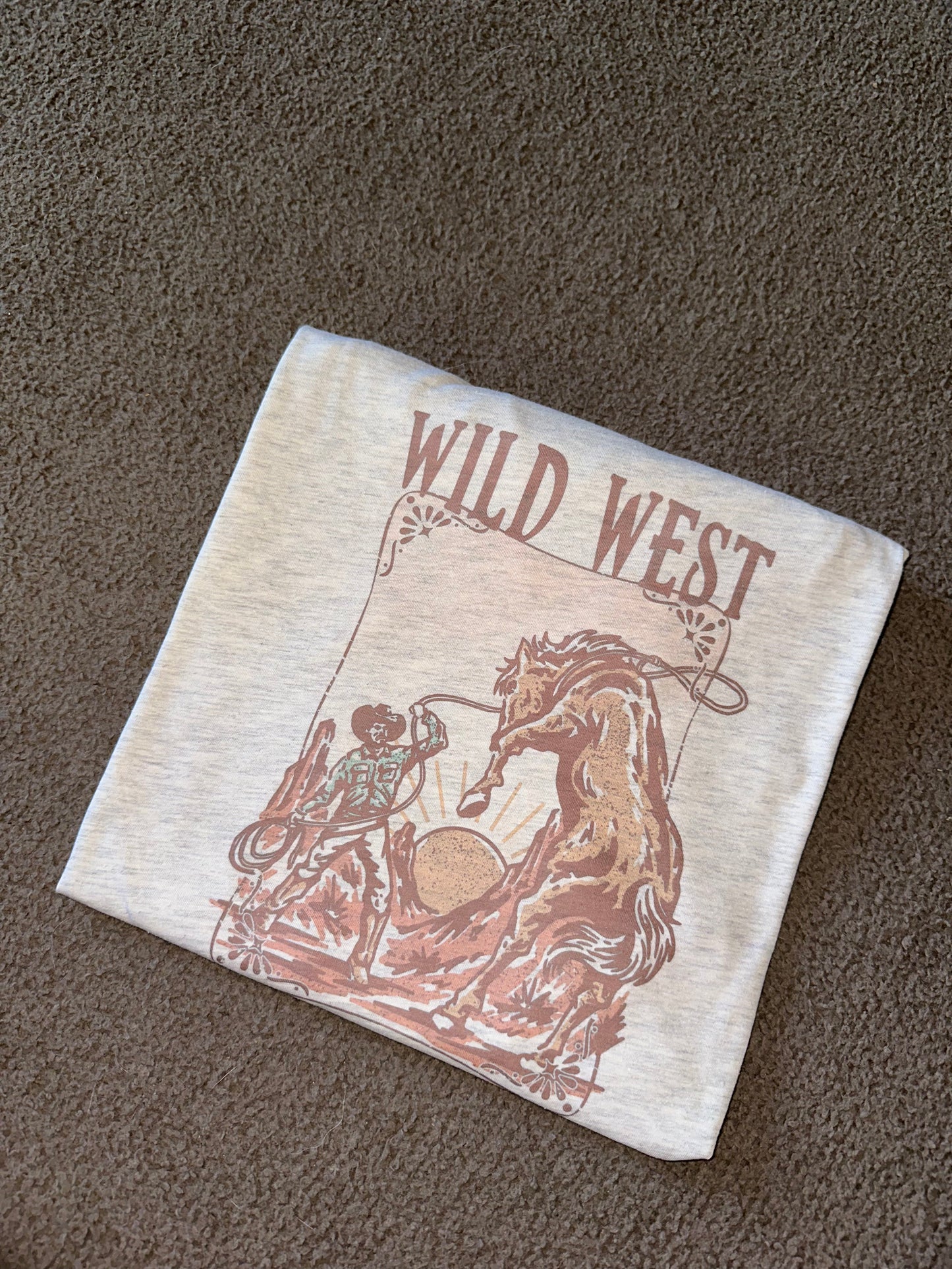 Wild west cowboy tee